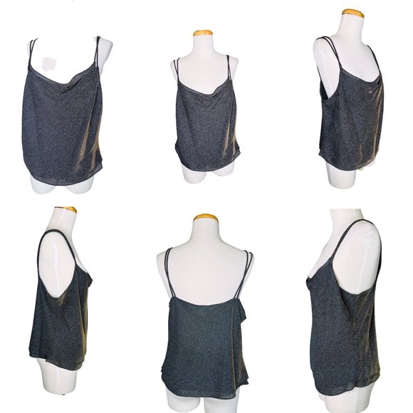 Joseph Ribkoff Metallic Cocktail Jacket and Cami Gold Iridescent Fabulous Set - Picture 12 of 13